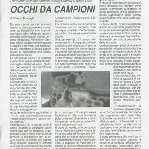 Occhi da campioni