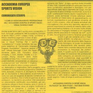 Accademia Europea Sports Vision