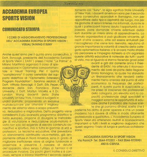 Accademia Europea Sports Vision