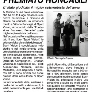 PREMIATO RONCAGLI