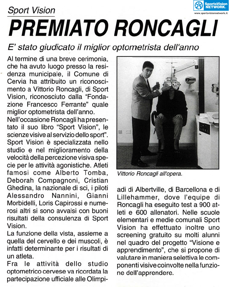 PREMIATO RONCAGLI