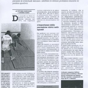 Sports Vision per lo squash