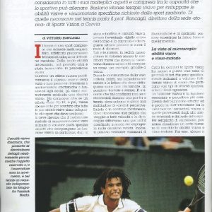 Il tennis nell'occhio di Sports Vision